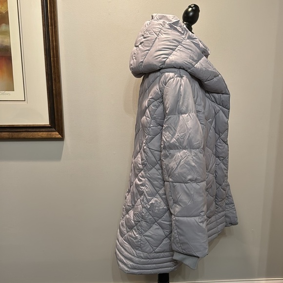 Jessica Simpson ICE grey quilted puffer jacket NWT XL - Picture 7 of 13